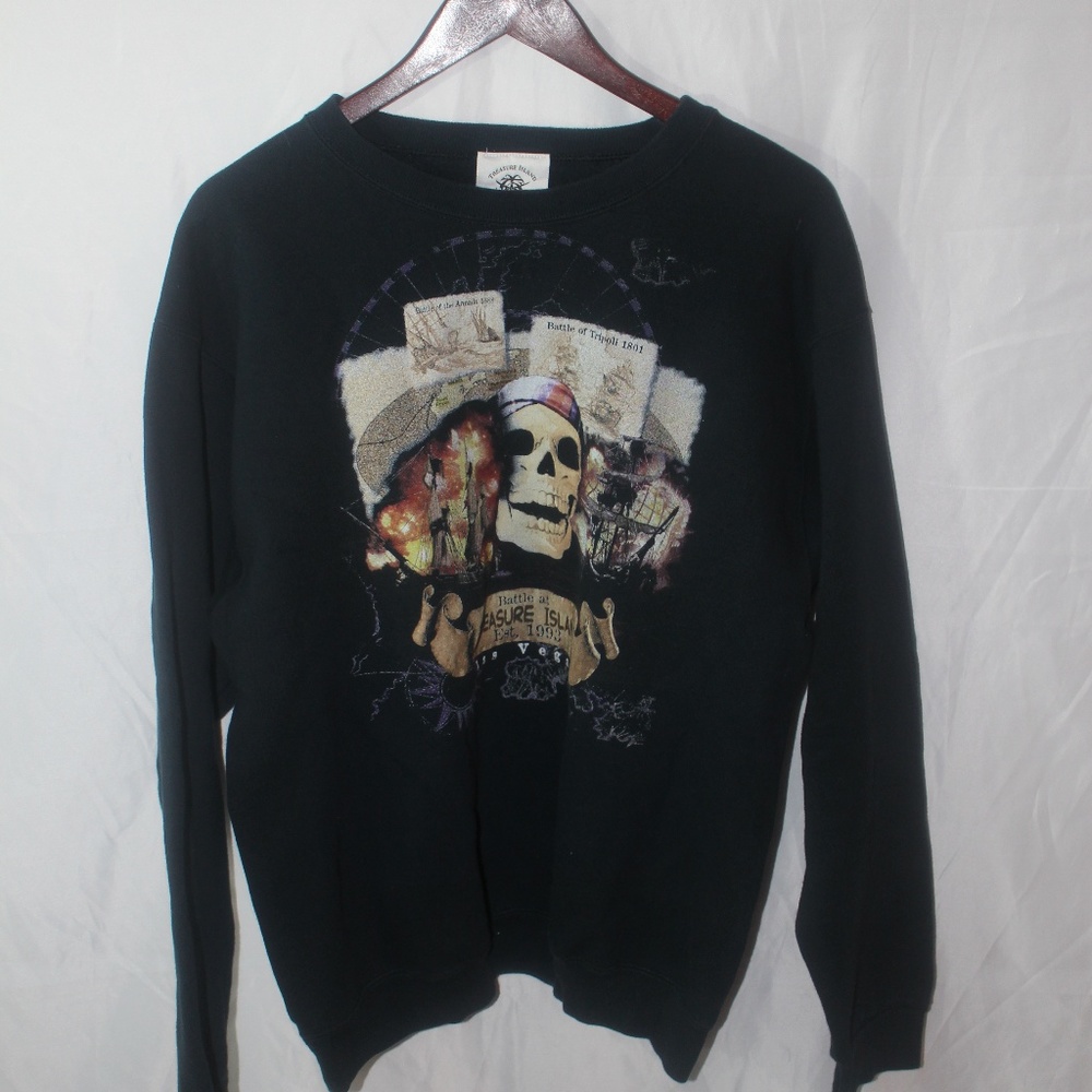 Vintage Las Vegas Mirage Treasure Island Sweater